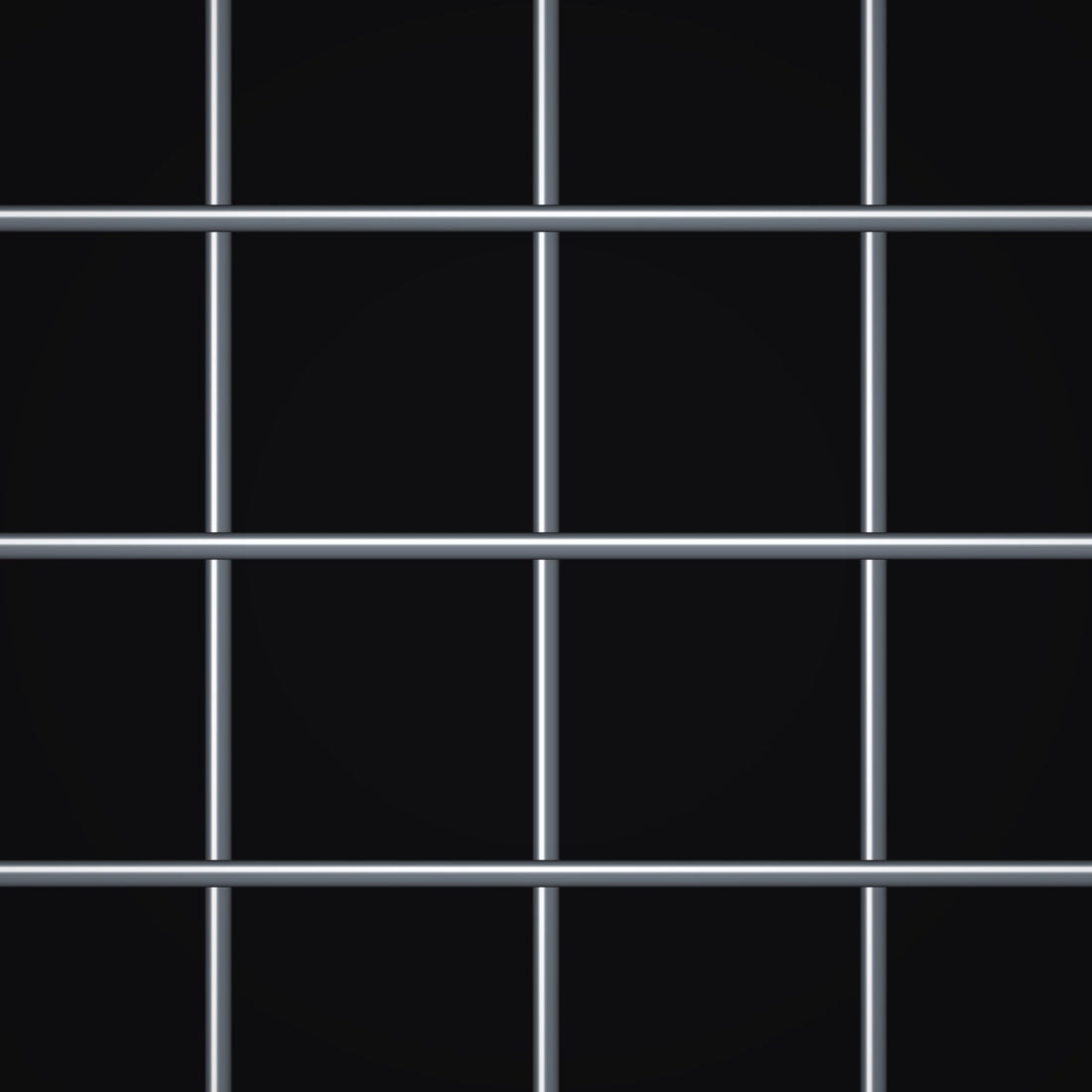 Close-up of galvanized steel hardware cloth, 2 mesh