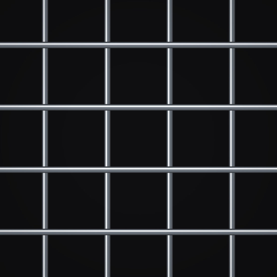 Close-up of galvanized steel hardware cloth, 4 mesh