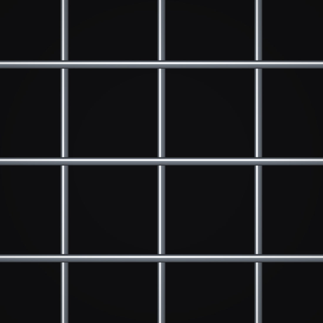 Close-up of galvanized steel hardware cloth, 5/8" openings