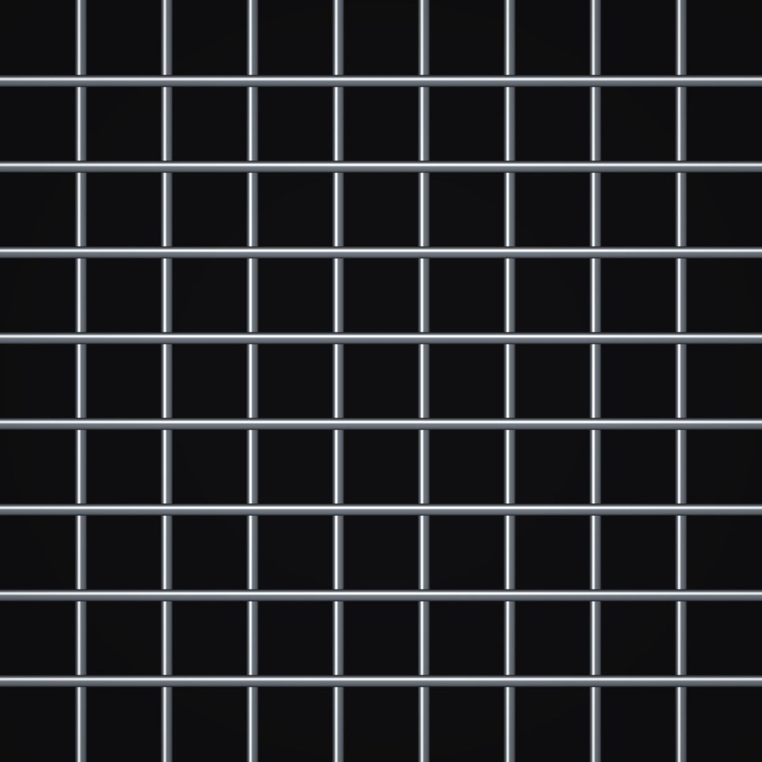 Close-up of galvanized steel hardware cloth, 8 mesh