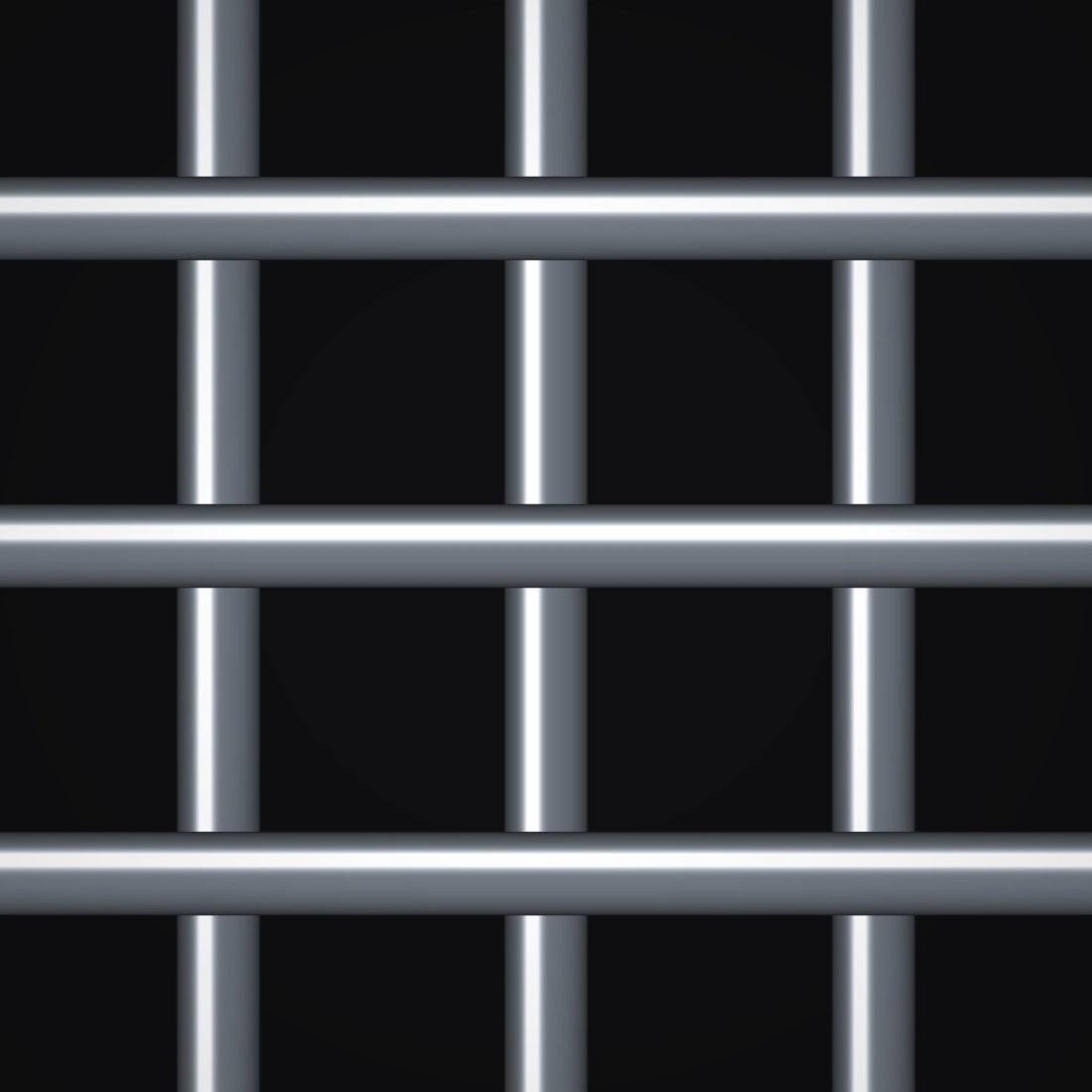 Close-up of galvanized-after-weave steel welded wire mesh with 1-1/2" x 1-1/2" openings