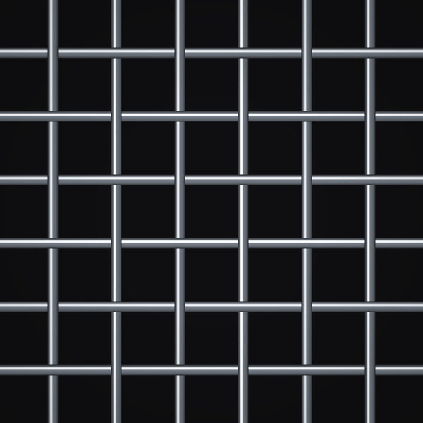 6 Mesh – .028" Wire Diameter – Galvanized Woven Wire – 48" Wide