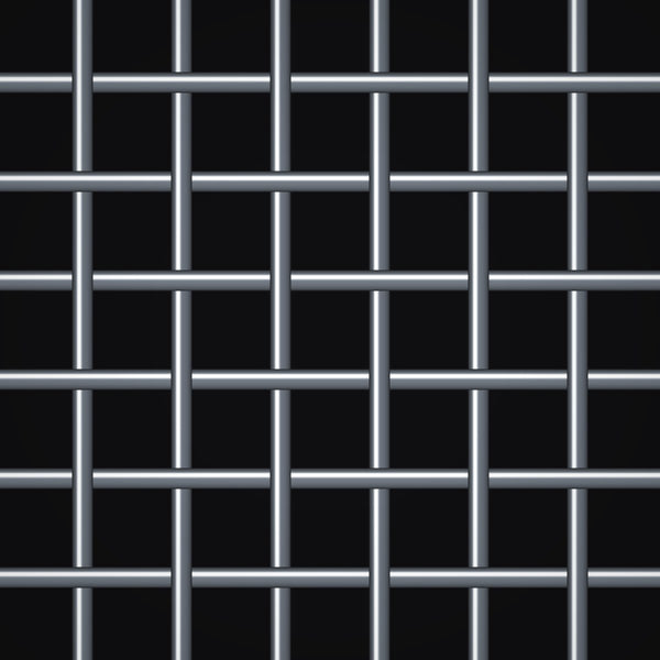 6 Mesh – .035" Wire Diameter – Galvanized Woven Wire – 36" Wide