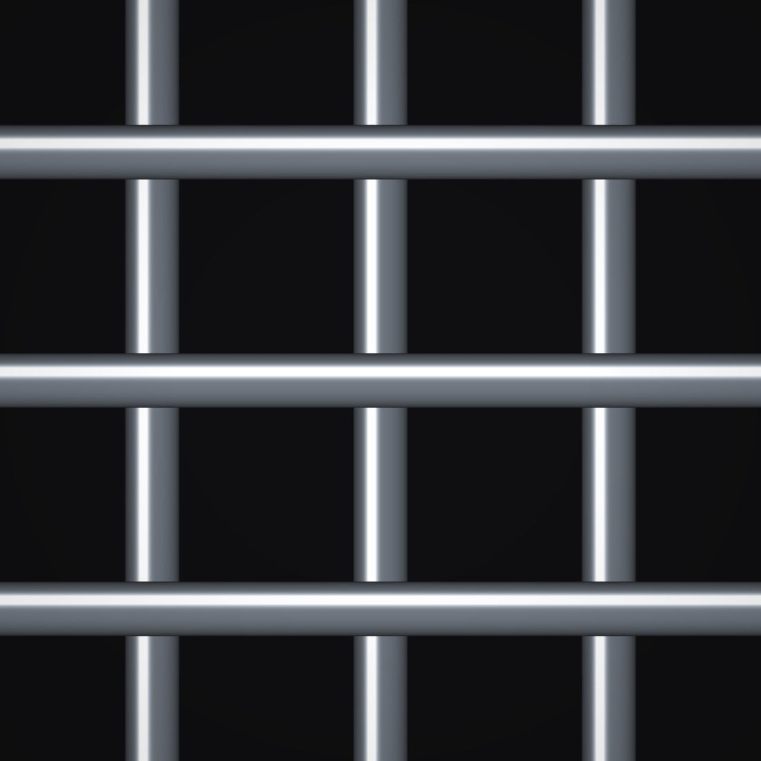 Close-up of galvanized-before-weave steel welded wire mesh with 1-1/2" x 1-1/2" openings