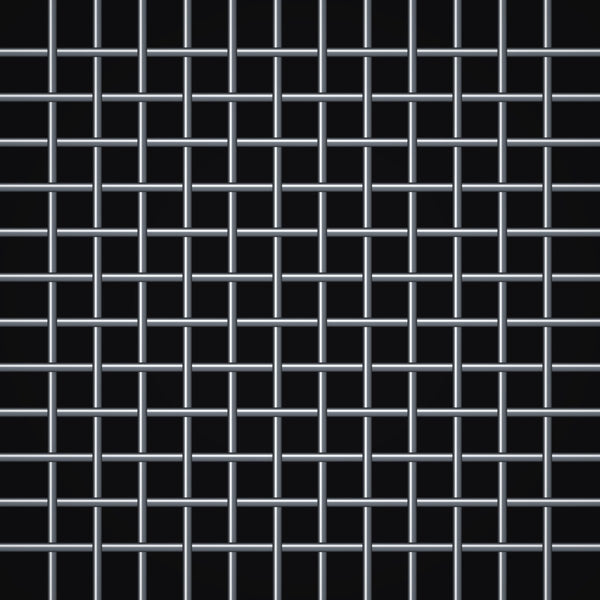 12 Mesh – .018" Wire Diameter – Galvanized Woven Wire – 36" Wide