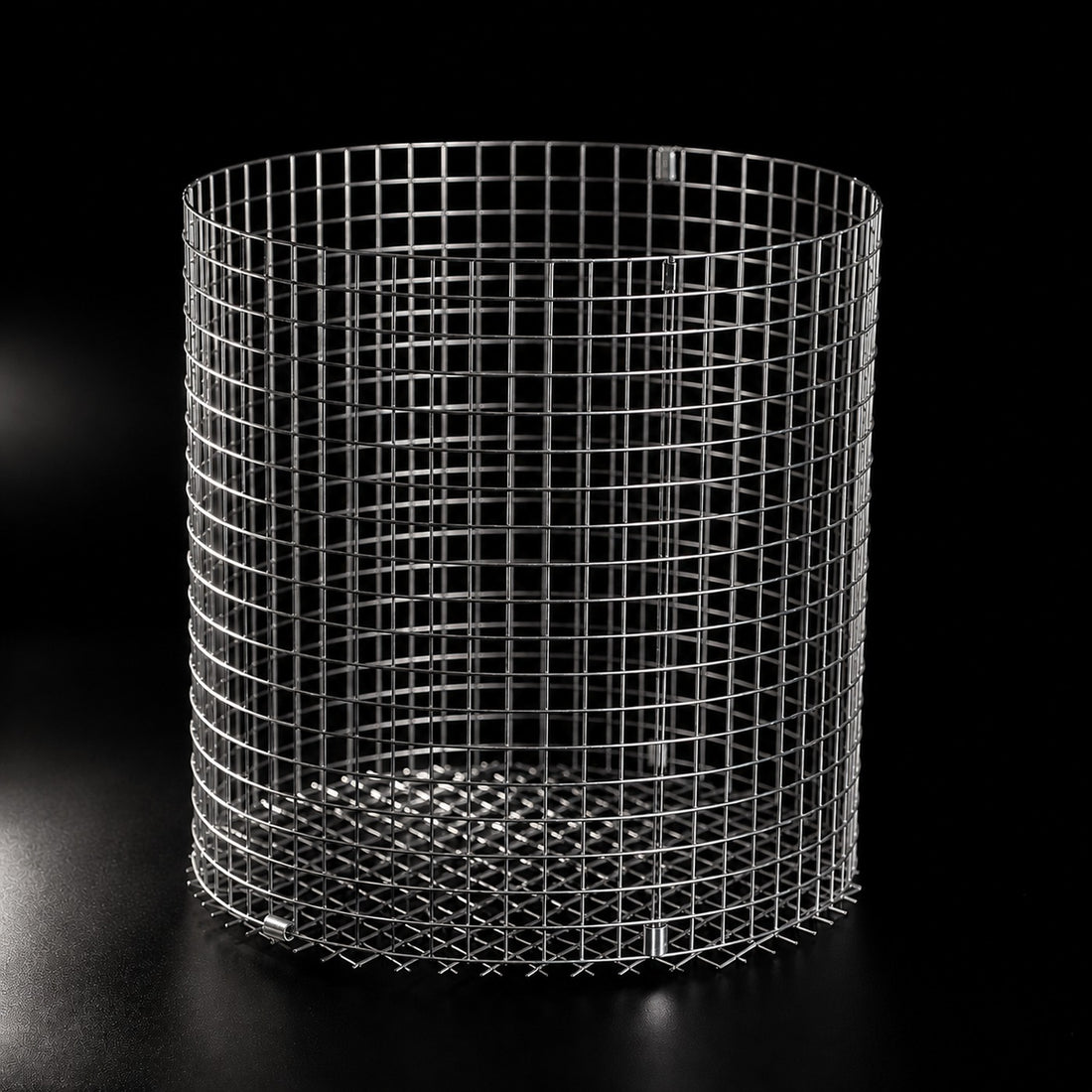 Custom-size Howard Wire gopher basket — galvanized welded wire, built to your dimensions