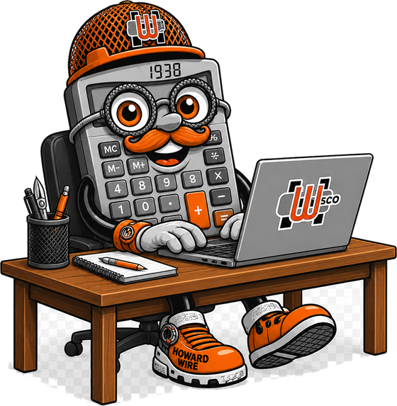 Howard Wire Cloth Co. mascot