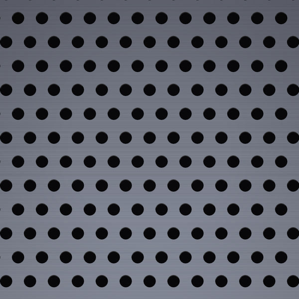 1/32" Hole on 1/16" Staggered – 22 Gauge – Plain Steel Perforated – 36" x 120" Sheet