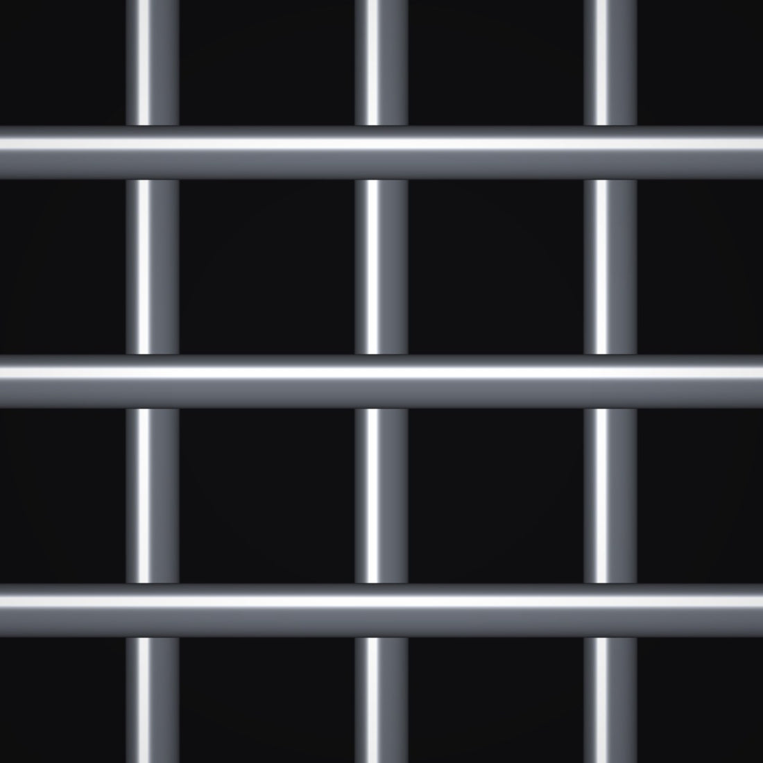Close-up of plain steel welded wire mesh with 1-1/2" x 1-1/2" openings