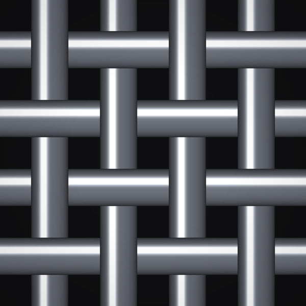 1/4" Mesh – .135" Wire Diameter – Plain Steel Crimped Woven Wire – 48" Wide