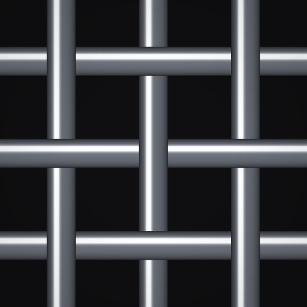 3 Mesh – .105" Wire Diameter – Plain Steel Woven Wire – 36" Wide