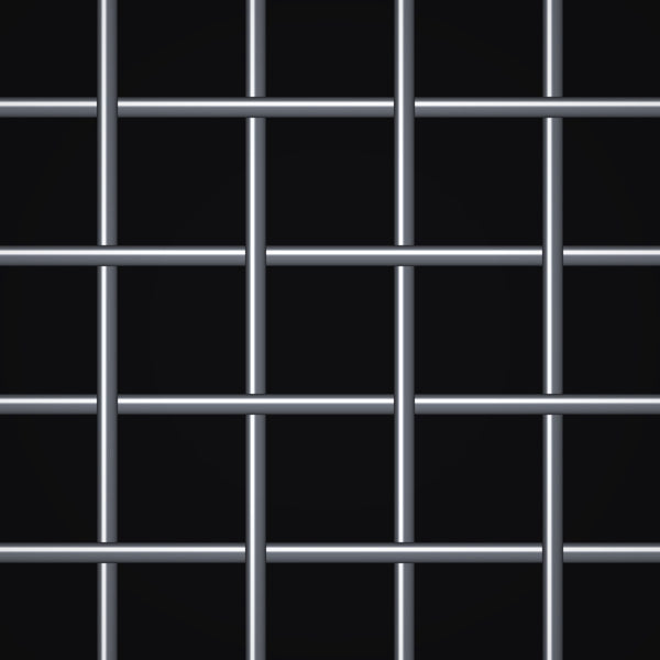 4 Mesh – .035" Wire Diameter – Plain Steel Woven Wire – 36" Wide