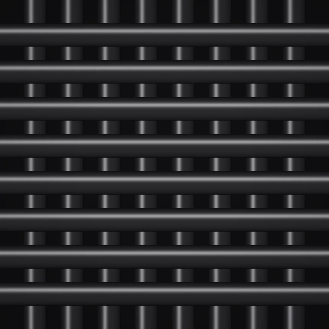 Close-up of PVC-coated steel welded wire mesh with 2" x 1" openings