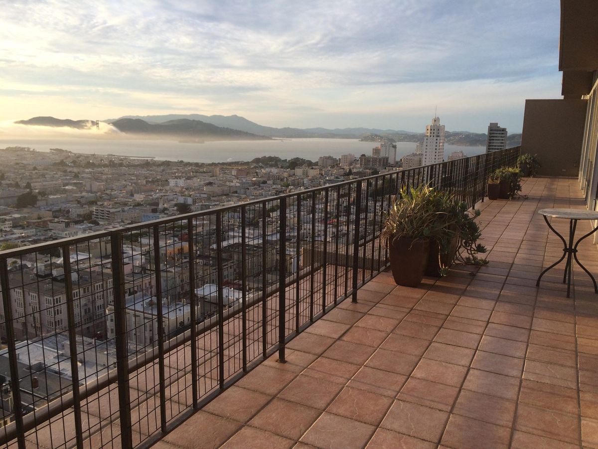PVC-Coated Deck Railing