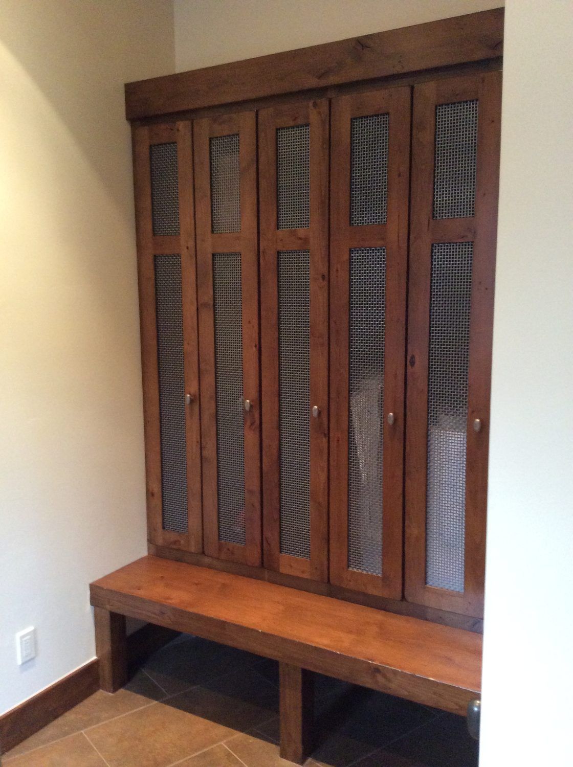 Gothic Mesh Mudroom