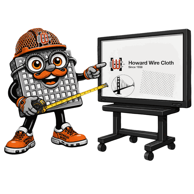 Howard Wire Cloth Co. mascot