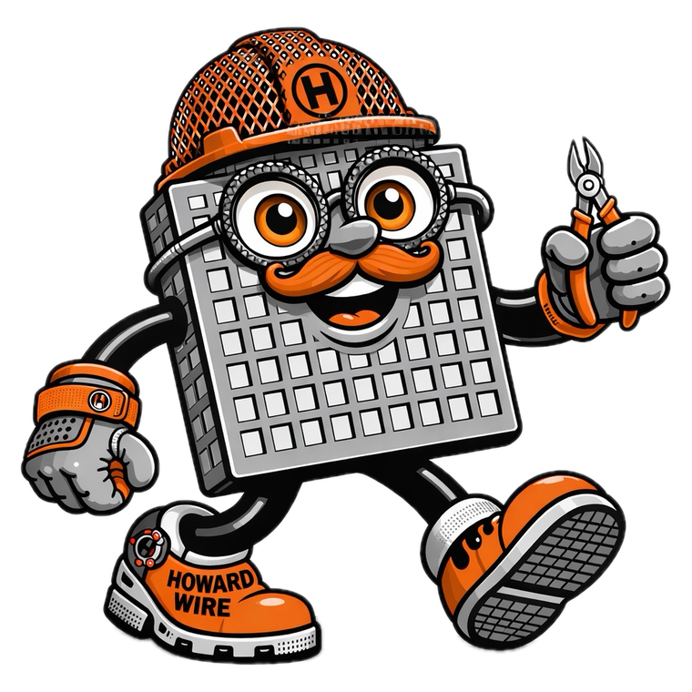 Howard Wire Cloth Co. mascot, Meshy